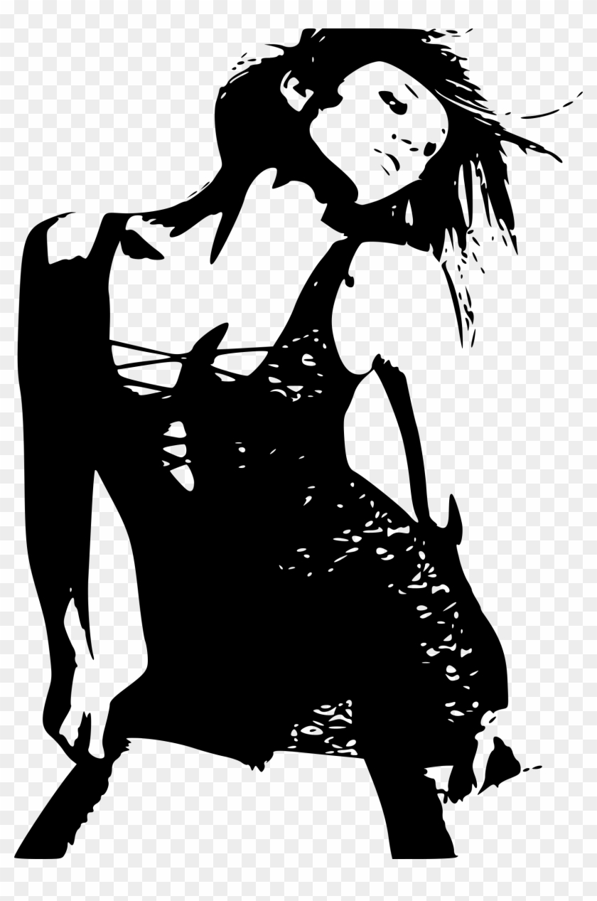 1643 X 2400 22 - Girl Png Silhouette Dancing Clipart