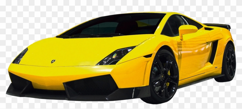 Yellow Lamborghini Free Png Image - Lamborghini Gallardo Black And Yellow Clipart