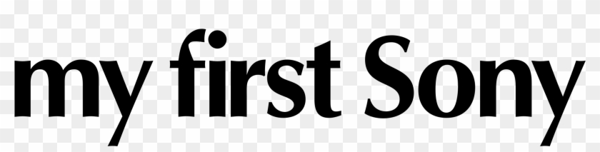 My First Sony Logo Png Transparent - Graphics Clipart