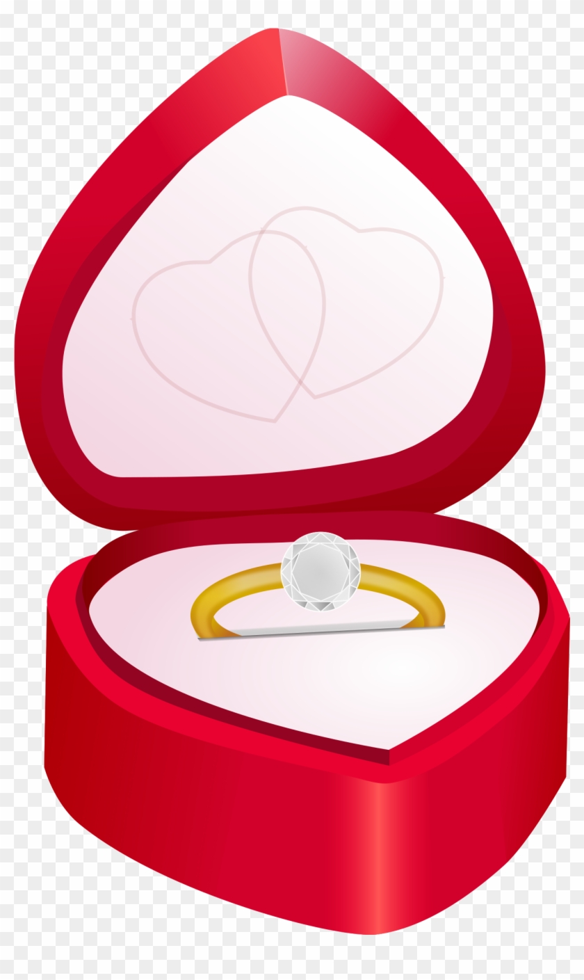 Elegant Wedding Ring Clip Wedding Clipart Transparent - Engagement Ring Cartoon - Png Download
