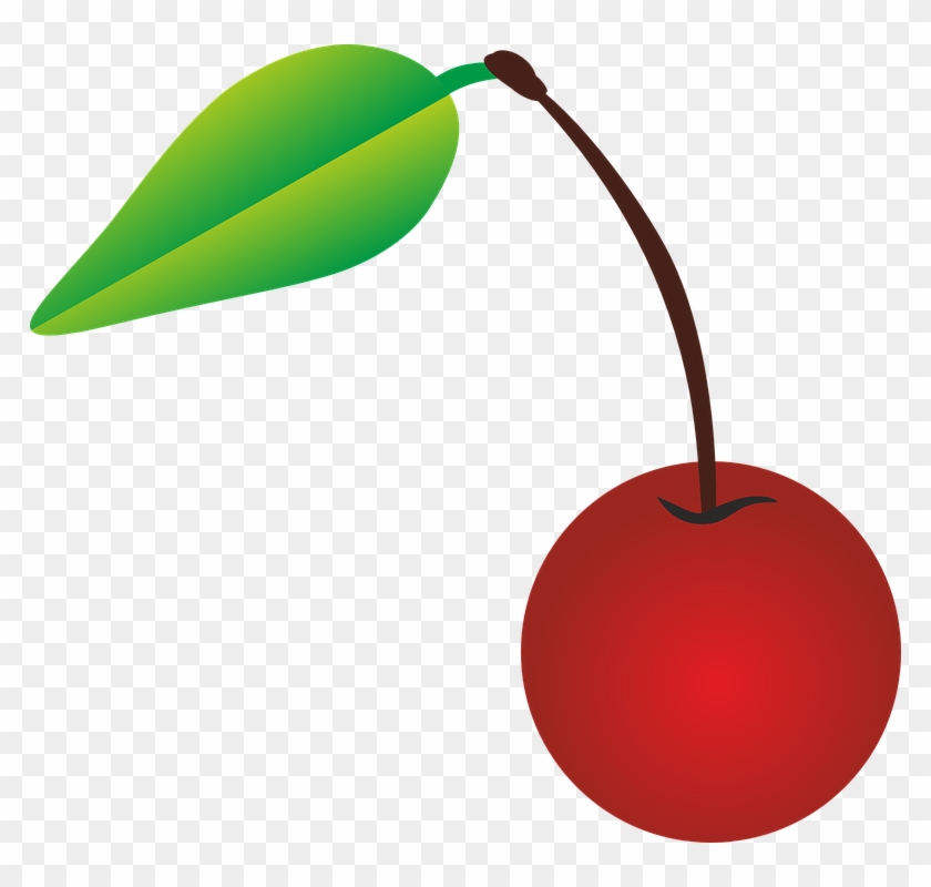 Cherry Vector Png Image Gambar Animasi Buah Ceri  Clipart 