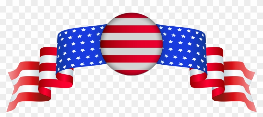 Banner American Transparent Png Clipart #506636