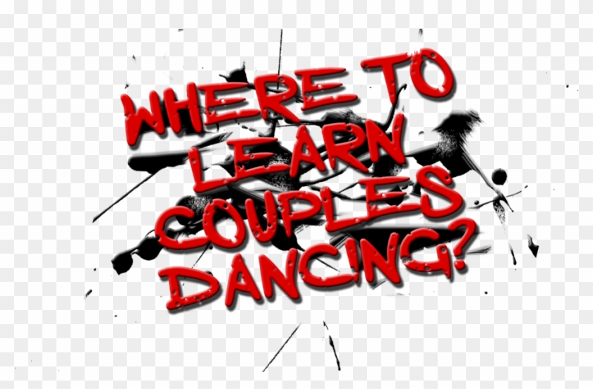 Where To Couples Dance - Graphic Design Clipart