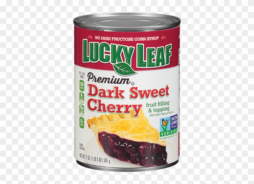 Premium Dark Sweet Cherry Fruit Filling & Topping - Lucky Lucky Leaf Cherry Pie Filling Clipart #506744