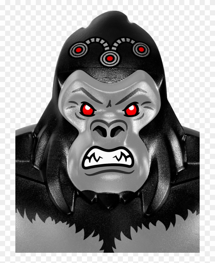 Dc Comics Super Heroes Lego - Lego Minifigure Gorilla Grodd Clipart