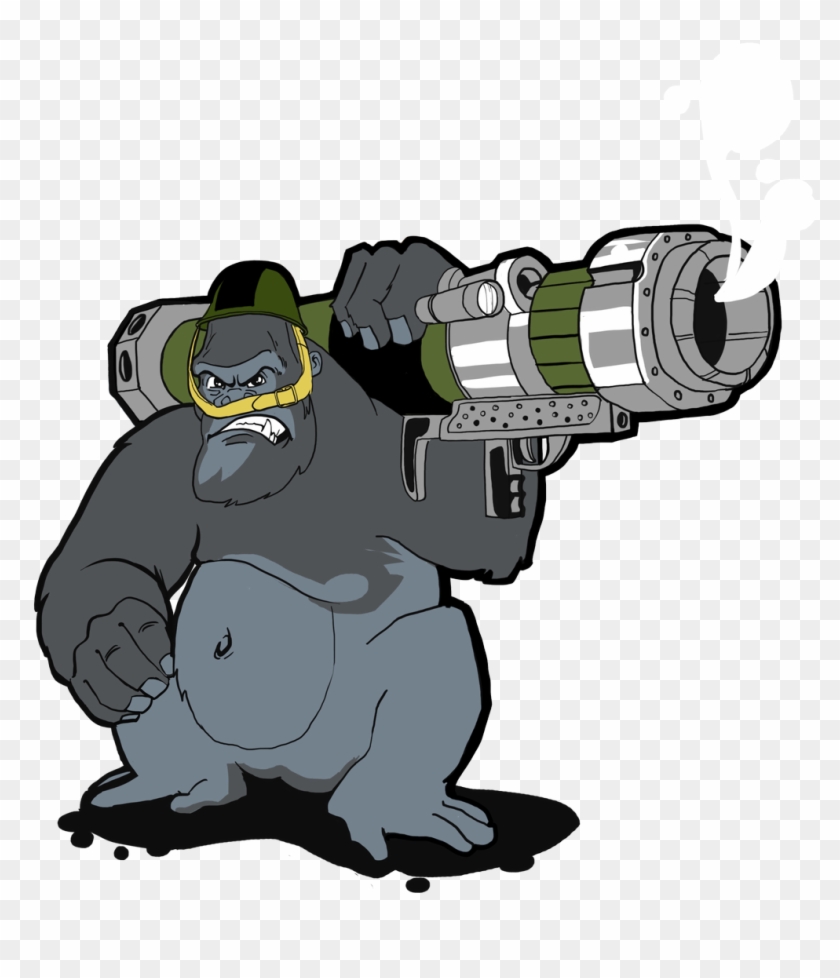 Clf9vgwwuaaqibn - Chaos Gorilla Clipart #506850