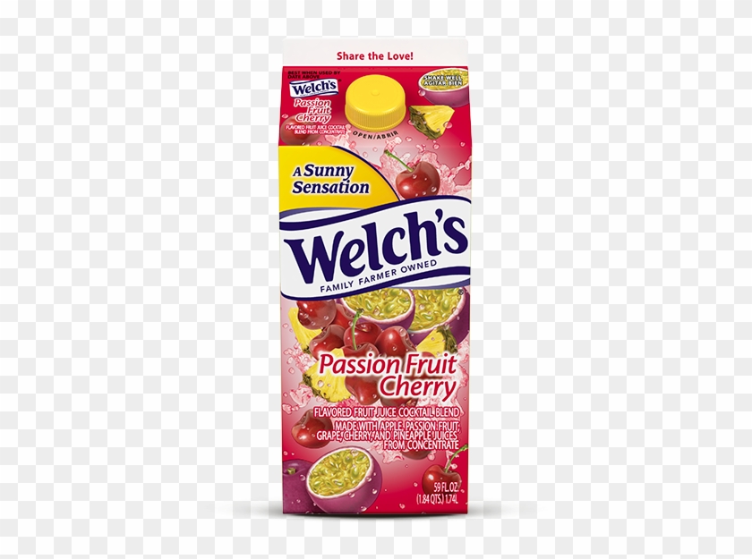 Passion Fruit Cherry Refrigerated Juice Cocktail - Welch's Passion Fruit Cherry Clipart