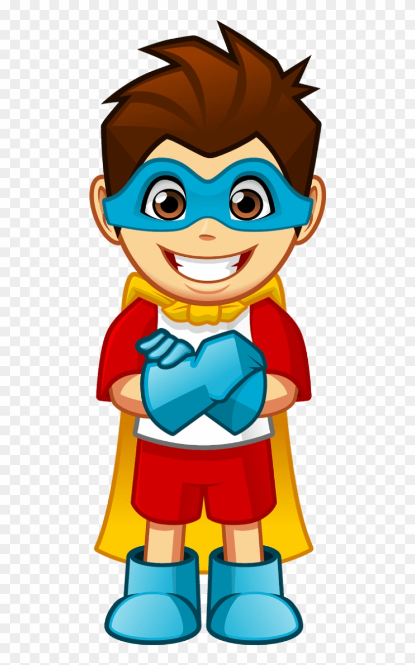 Free Png Download Super Hero Cartoon Png Images Background - Kid Hero Cartoon Clipart #506904