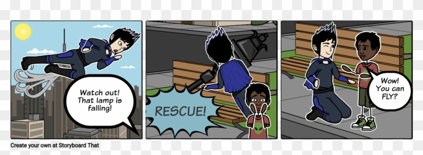 Superhero - Cartoon Clipart