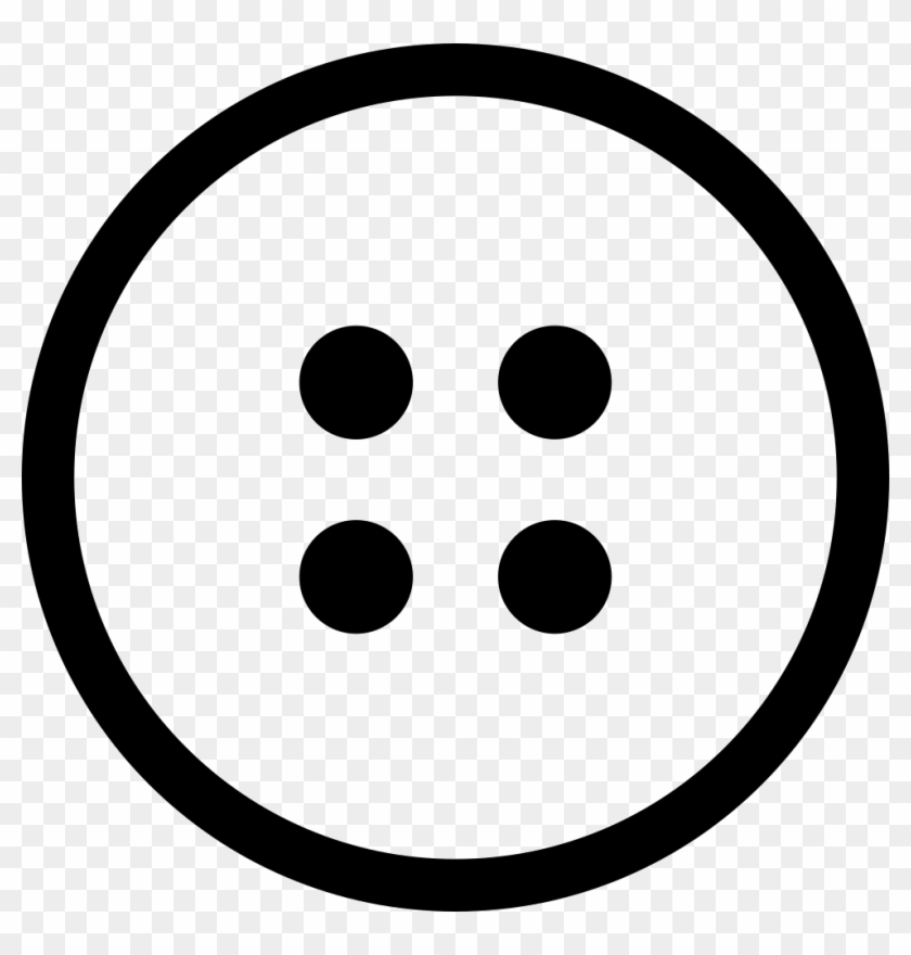 Png File Svg - Circle With Four Dots Clipart