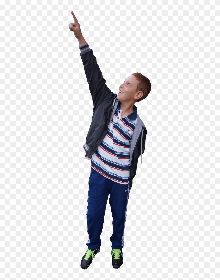 Kid Pointing Png Clipart