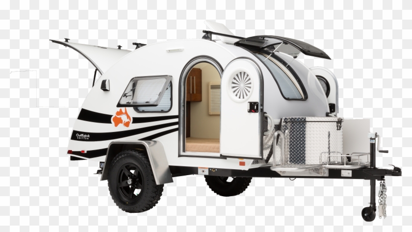 T@g Teardrop Trailer By Nucamp Rv - Tag Teardrop Outback Trailer Clipart #507678