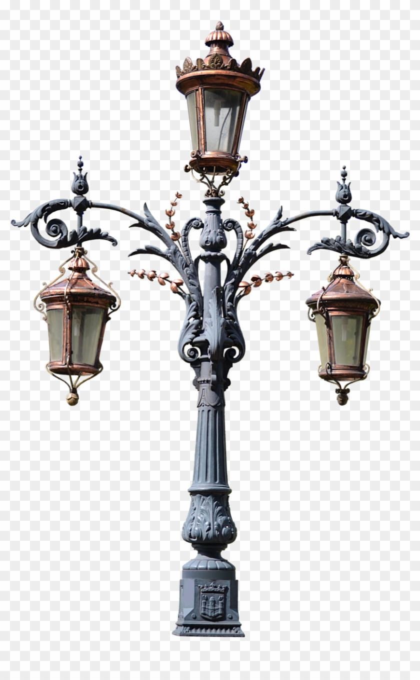 Old Street Lamp Png Clipart #507762