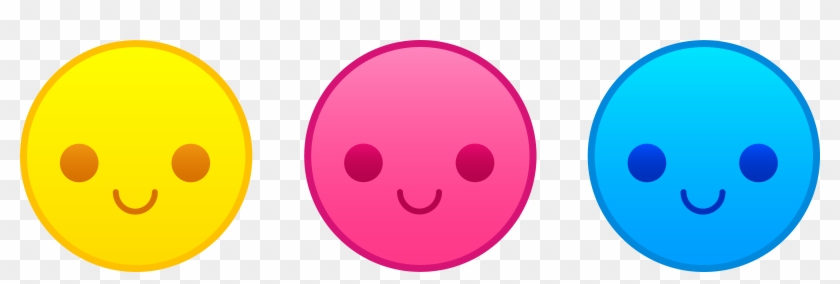Vector Royalty Free Library Emotions Faces Clipart - Cute Happy Face Cartoon - Png Download