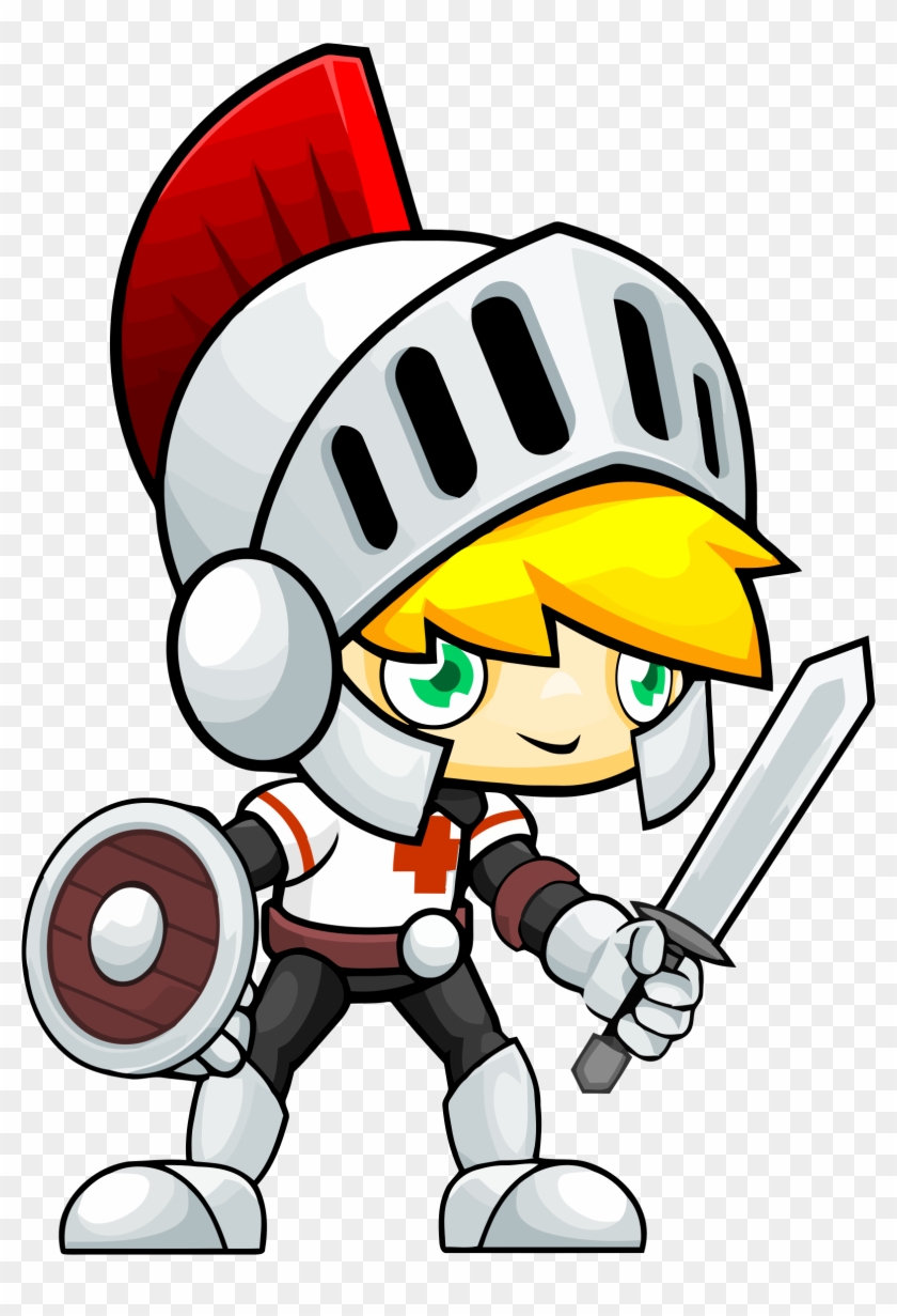Knight Clipart Kid Png - 2d Sprite Knight Png Transparent Png #507956