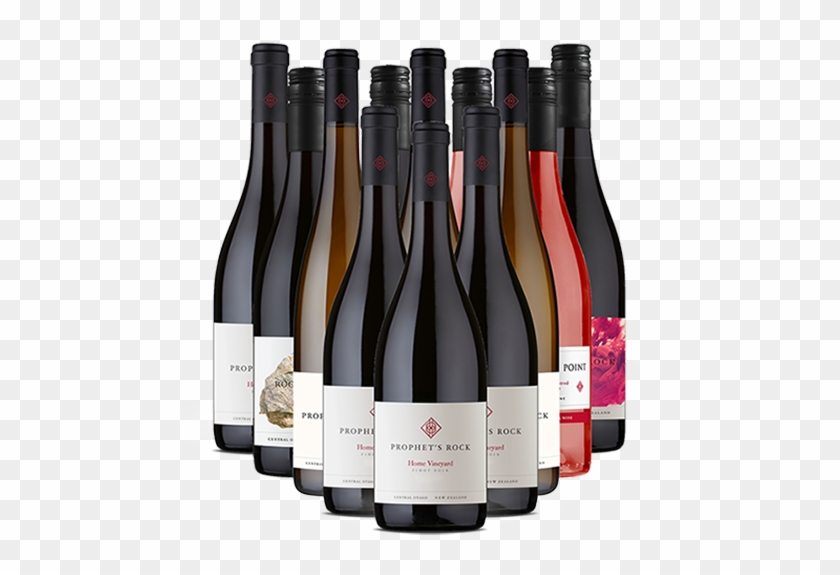 12 Bottles Per Quarter - Transparent Wine Bottles Png Clipart