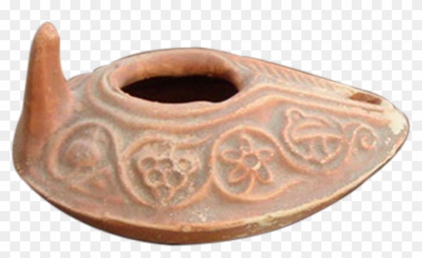 Clay Oil Lamp - Earthenware Clipart