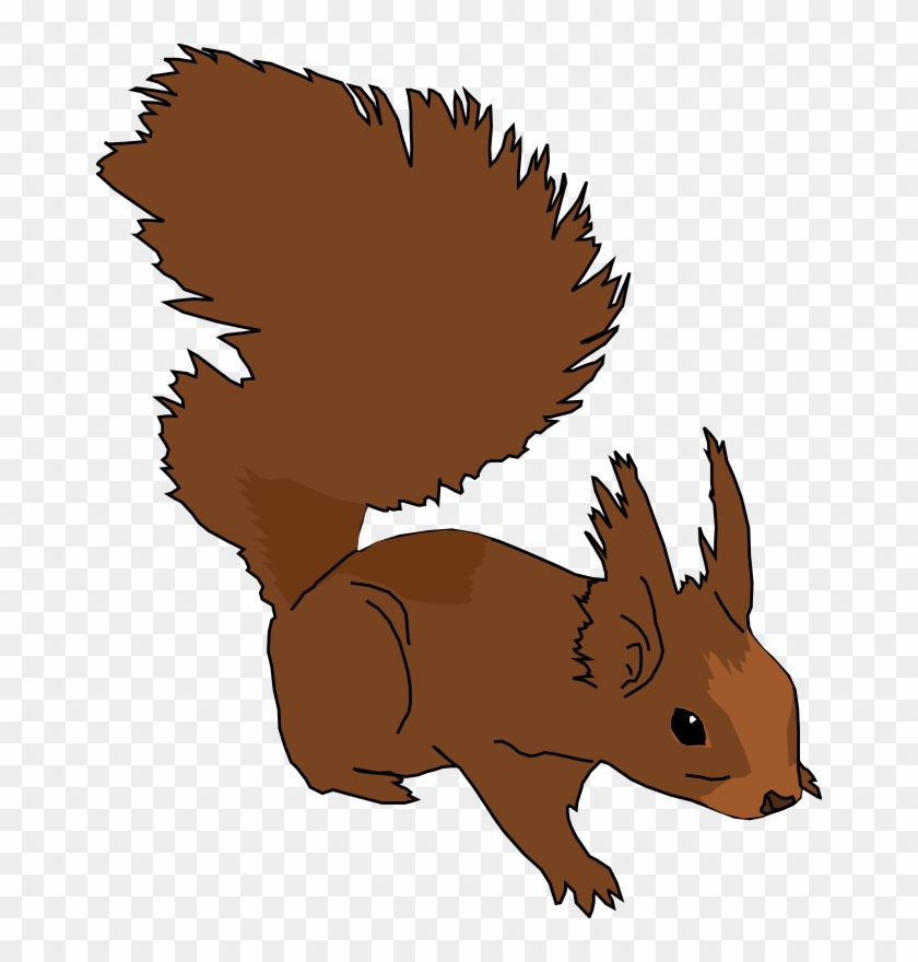 Squirrel Clipart Animated - Squirrel Clip Art - Png Download