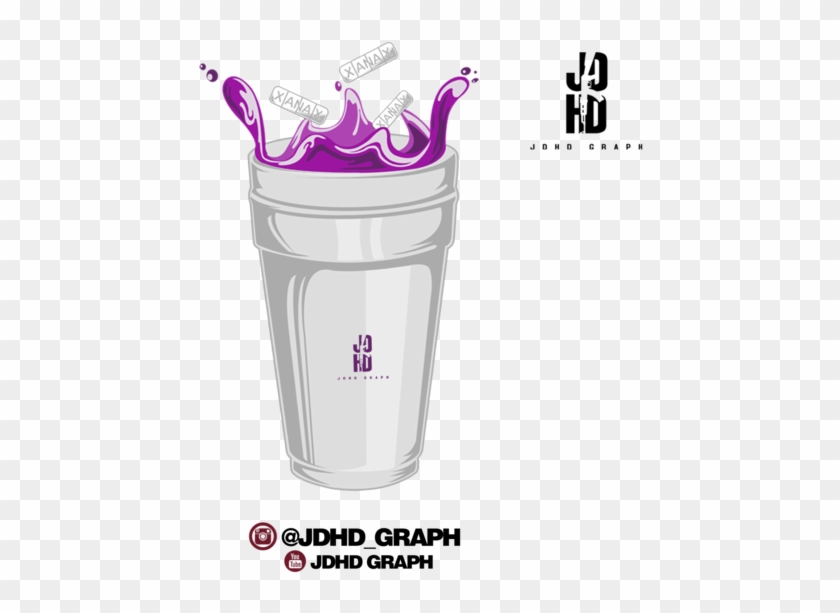 Vaso De Lean Png - Purple Drank Clipart #508493