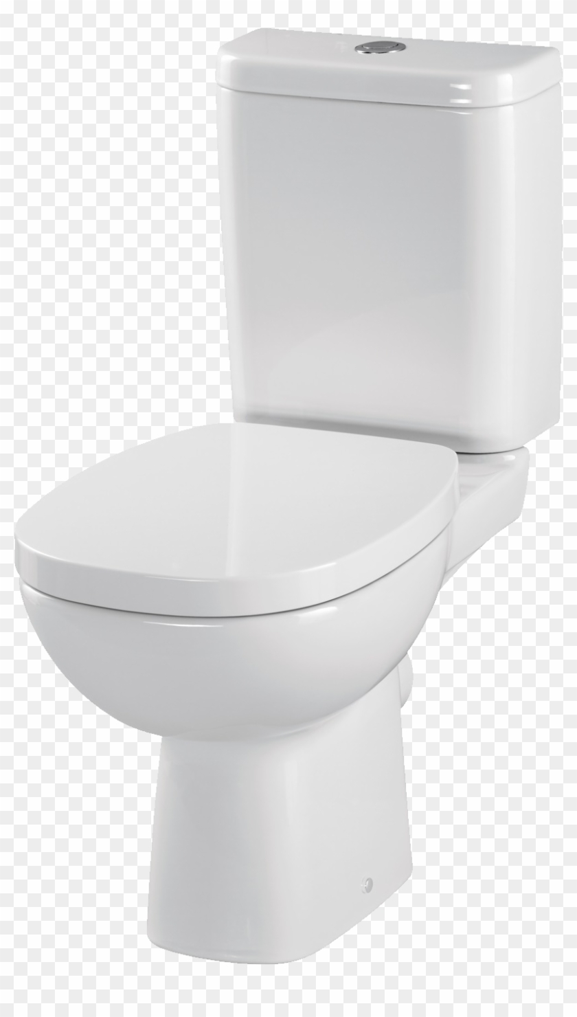 Toilet, Flush Toilet, Powder Room, Toilets, Bathroom - Facile Cersanit Clipart #508517