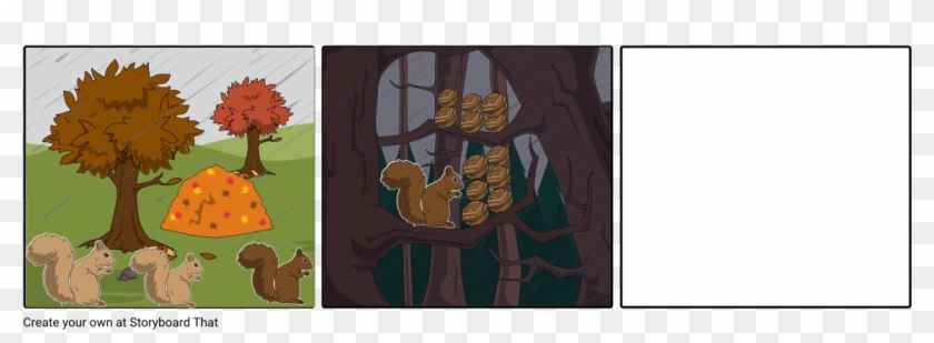 Olec The Squirrel - Cartoon Clipart