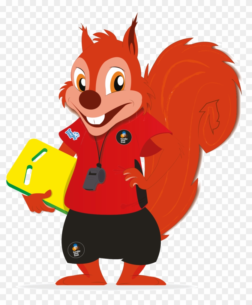 Sideny-squirrel - Cartoon Clipart
