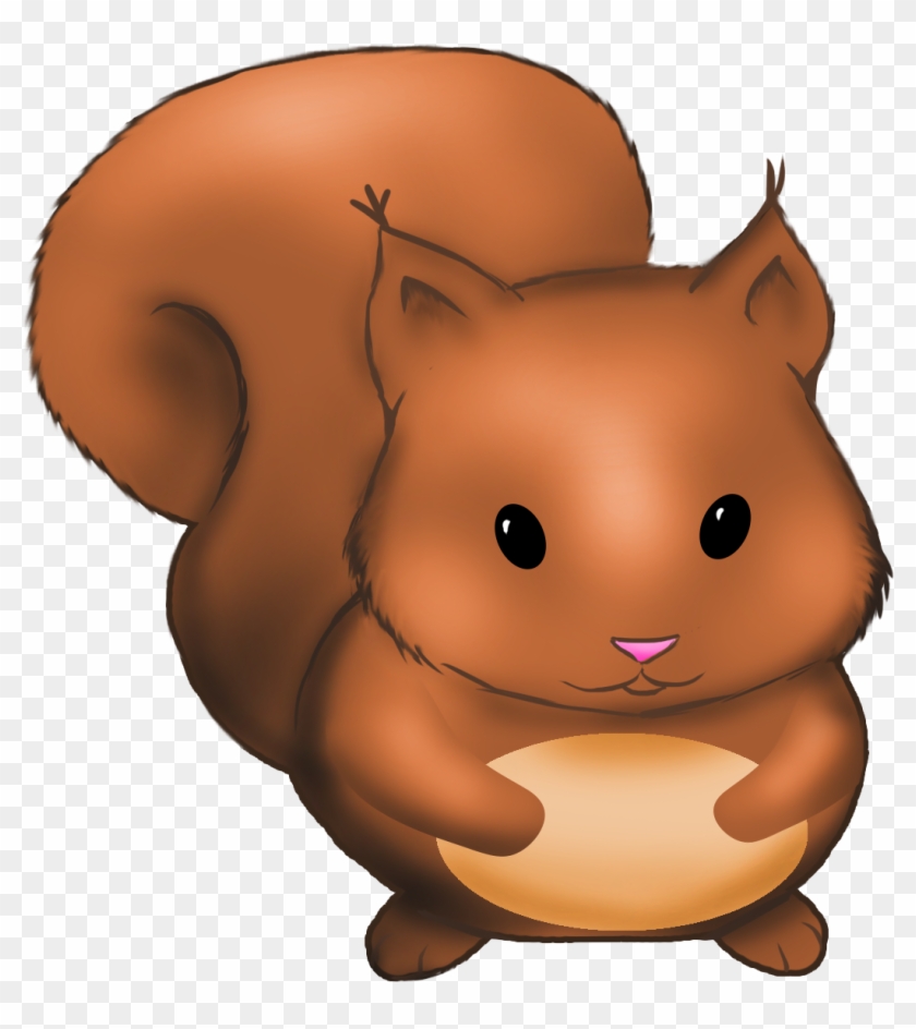 Squirrel - Cartoon Clipart #508811