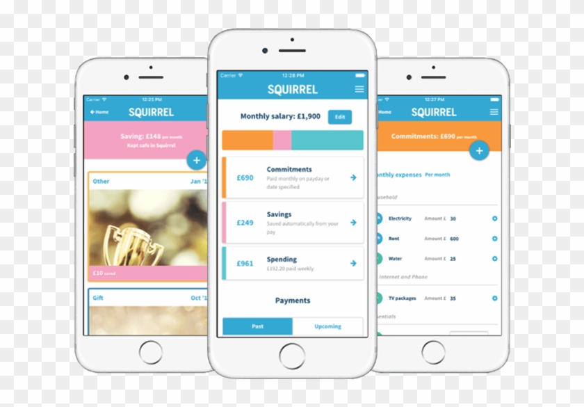 Best Budget Apps Uk Squirrel App - Iphone Clipart #509146