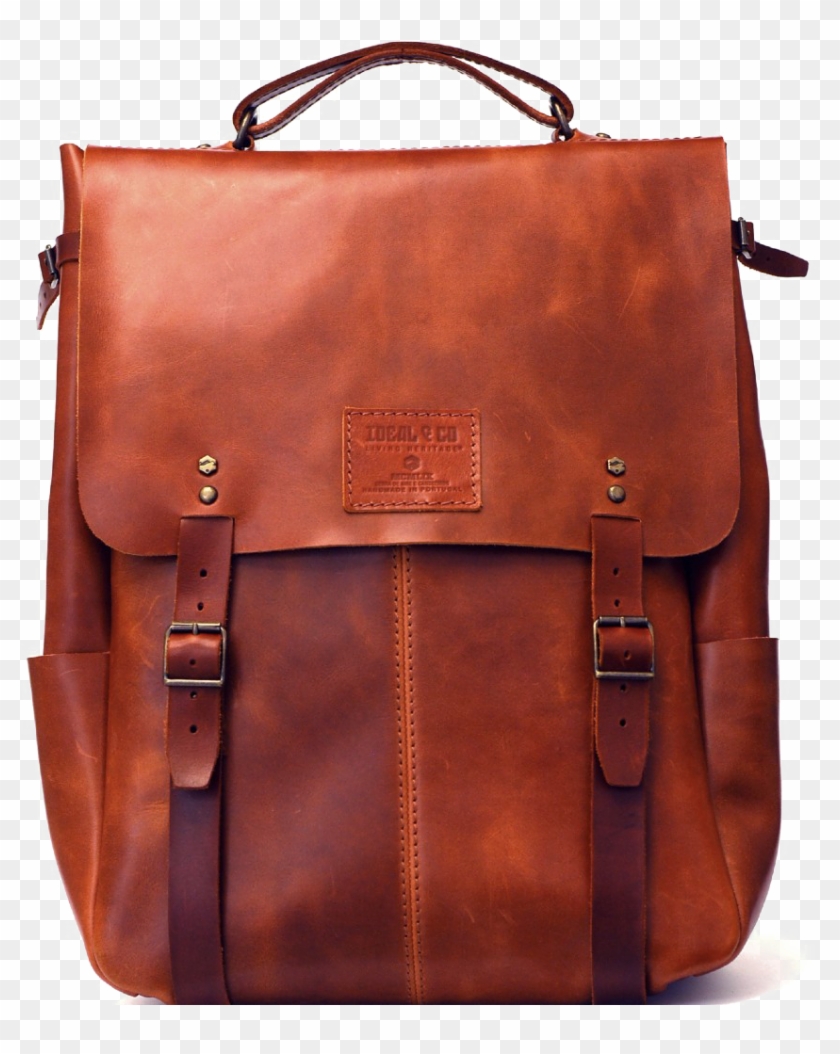 Brown Leather Backpack Png Image Clipart #509210
