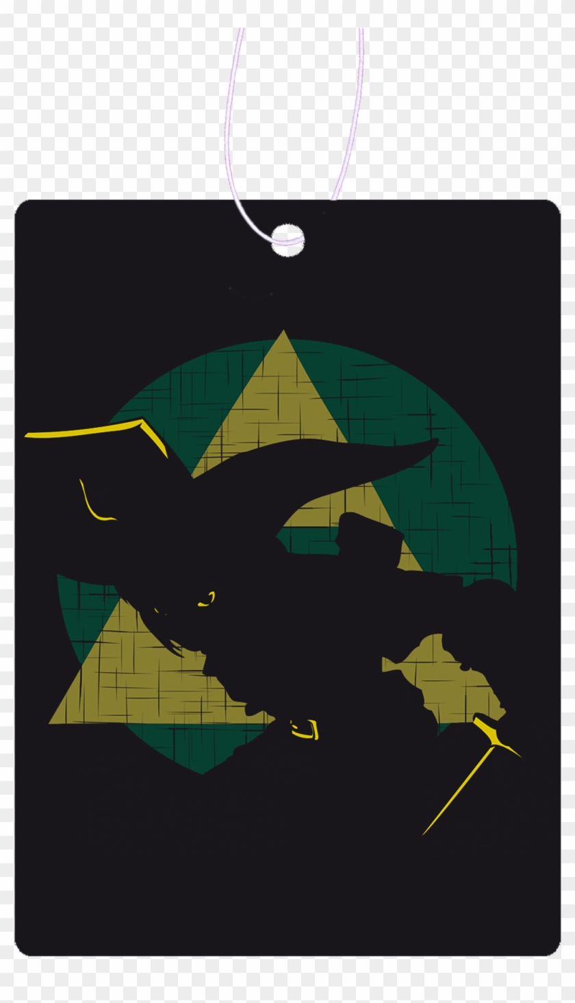 Triforce Air Freshener - Legend Of Zelda Triforce Art Clipart #509491