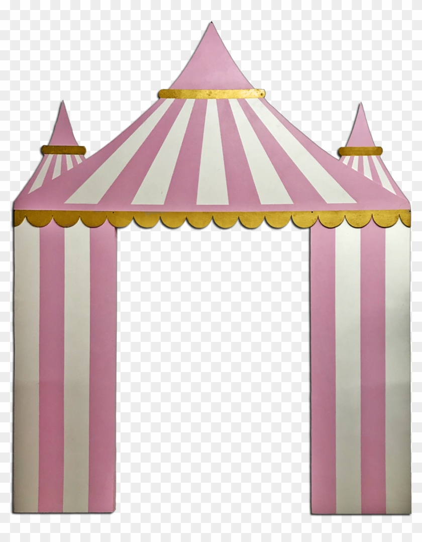 Child Circus Tent - Pink Circus Tent Clipart