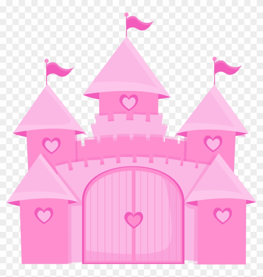 Princesa Aurora, Pink Castle, Princess Castle, Princess - Princesas Disney Png Clipart