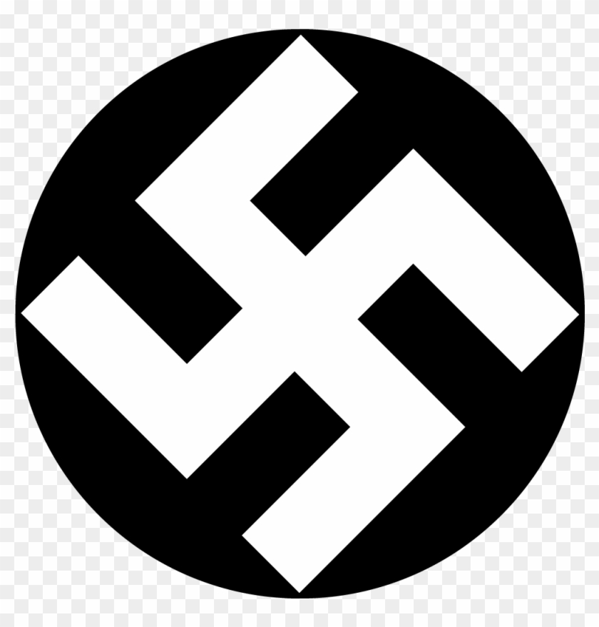 Swastika In A Circle Clipart