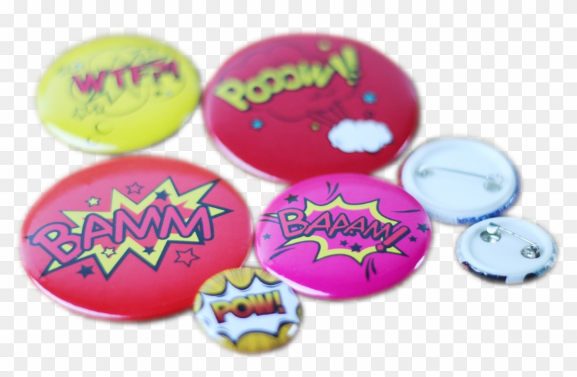 Button Badge Printing Png Clipart #509956