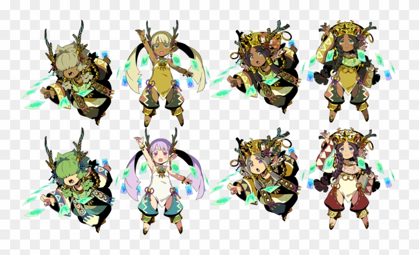Shaman - Etrian Odyssey V Beyond The Myth Classes Clipart