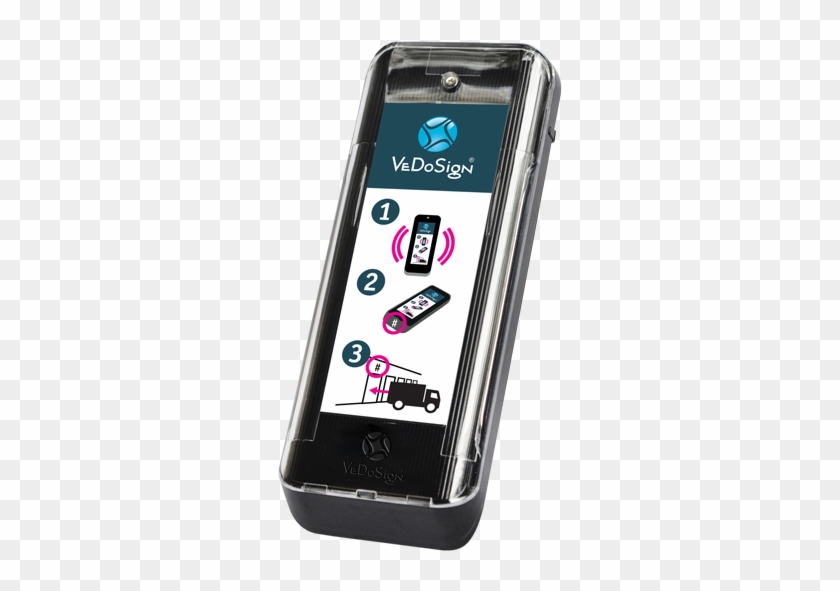 Iq Pager Digitaal Chauffeur Docknummer Isolated - Jtech Clipart