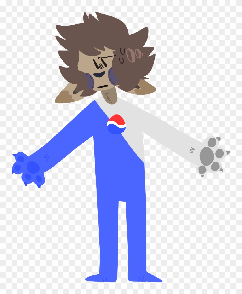 Pepsi Man Wheeze - Cartoon Clipart #5000677