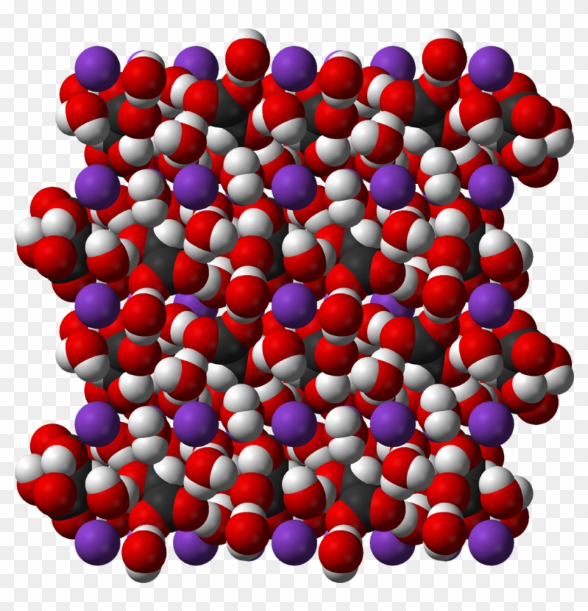 Potassium Sodium Tartrate Tetrahydrate Xtal 3d Sf - Crystal Lattice For Sodium Carbonate Clipart