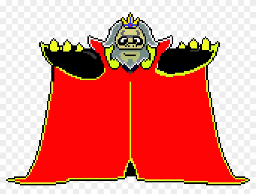 Mixtale Asgore Battle Sprite Transparent Clipart