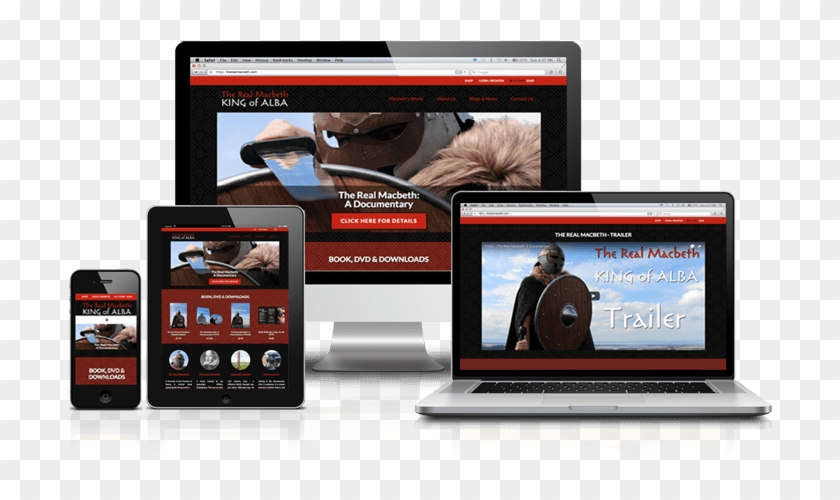 Duo48 Projects Rwd The Real Macbeth - Web Design Clipart