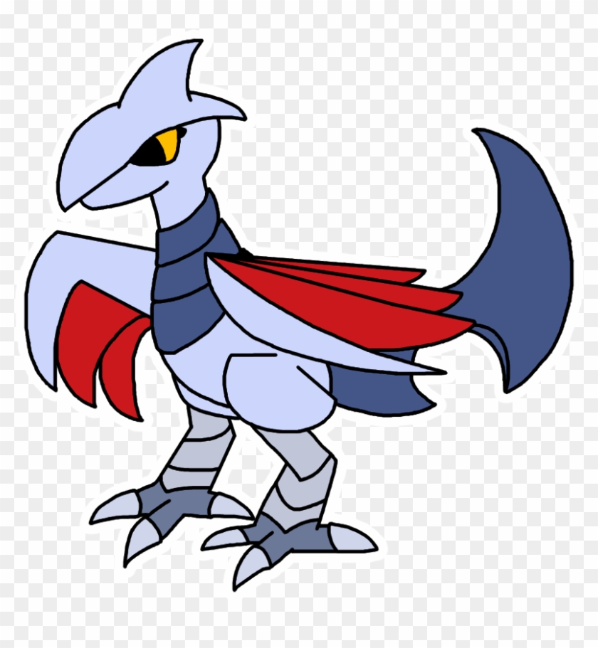 Skarmory - Cartoon Clipart