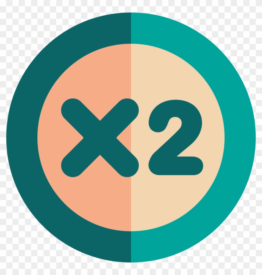 Toicon Icon Pictogram Repeat - X2 Icon Png Clipart