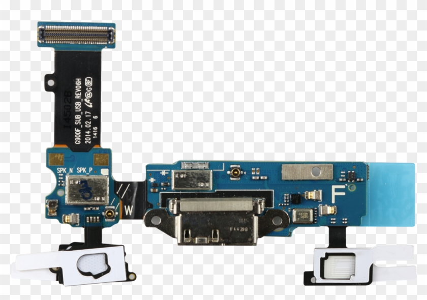 Samsung Galaxy S5 G900f Charging Connector Flex - Samsung S5 Charging Port Clipart