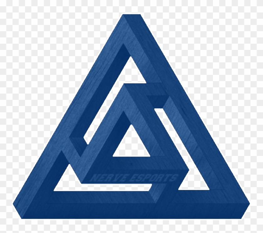 Nerve Esportslogo Square - Geometry Optical Illusions Triangle Clipart