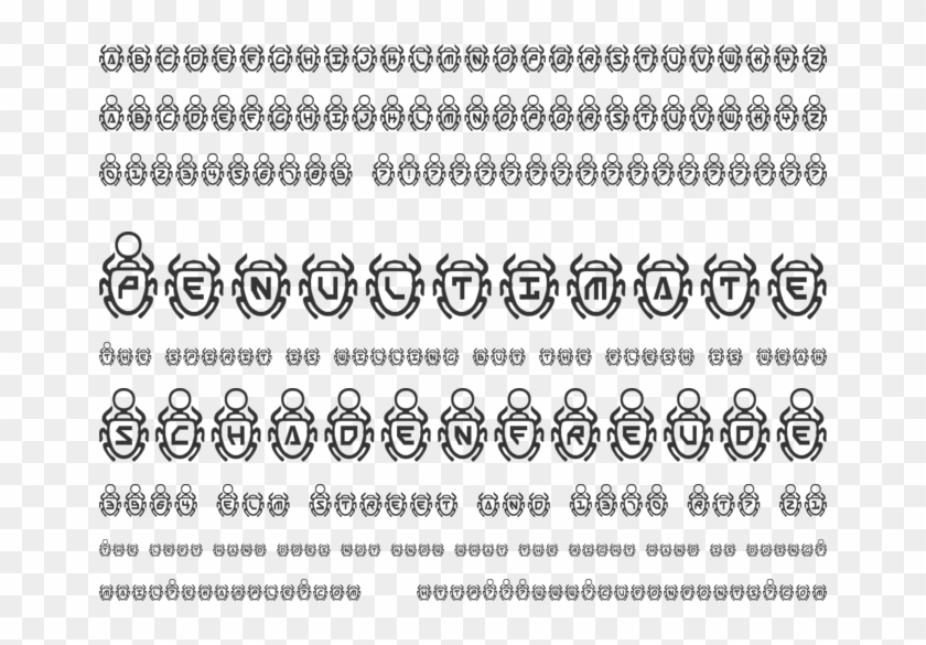 Scarab - Circle Clipart