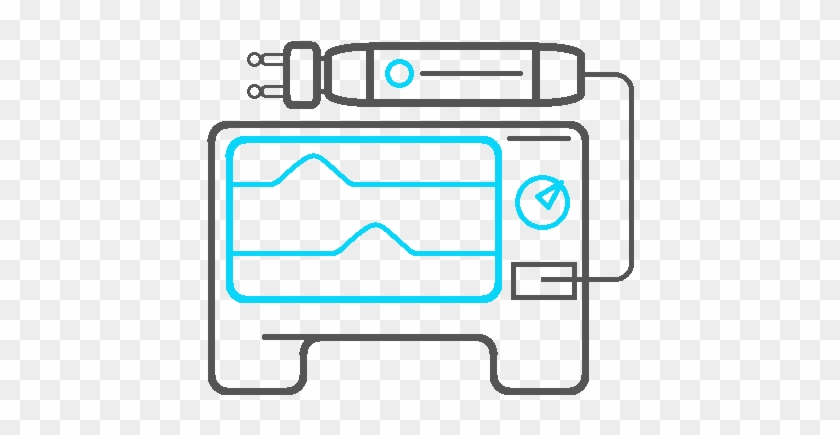 Ncs Machine Cartoon Teal No Sparks Clipart #5002656