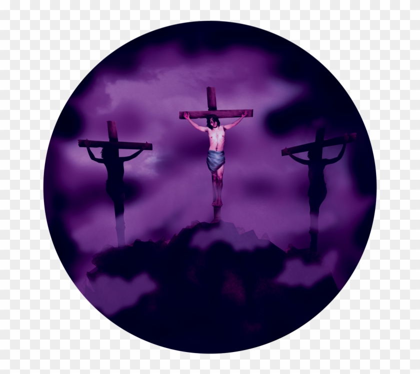 More Views - Jesus - Three Crosses - Gobo Clipart #5002723