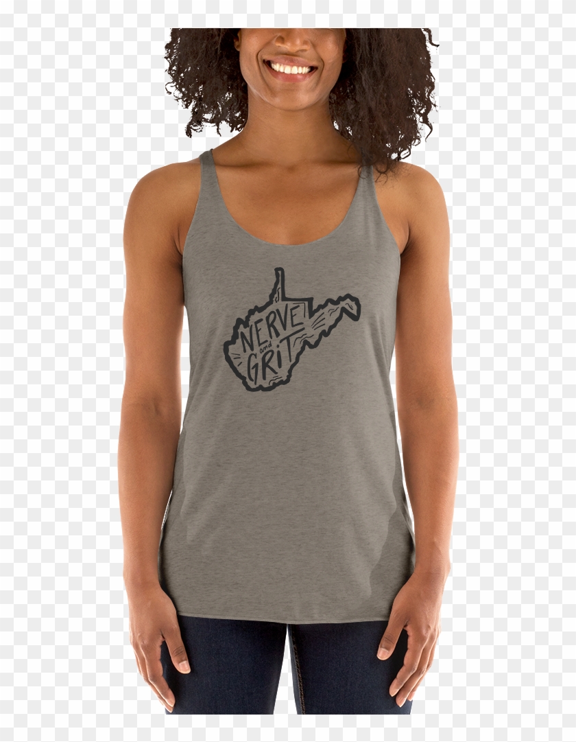 Nerve And Grit Women's Racerback - Top Clipart
