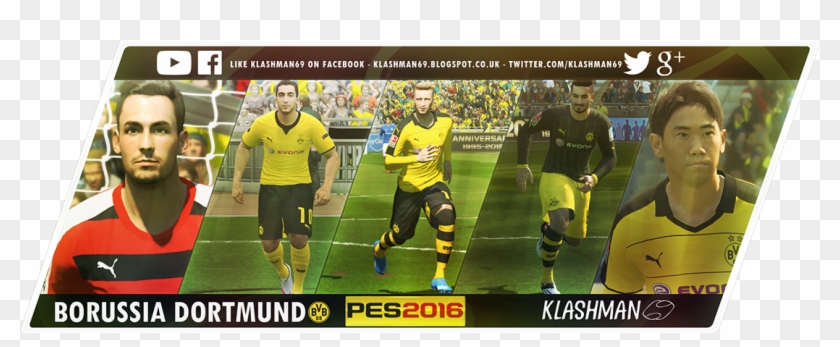 Pro Evolution Soccer 2016 Is A Football Simulation - Player Clipart
