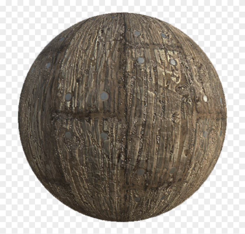 Wood Planks Aged - Circle Clipart #5003052